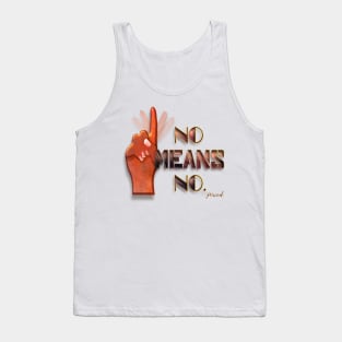 No means no Tank Top